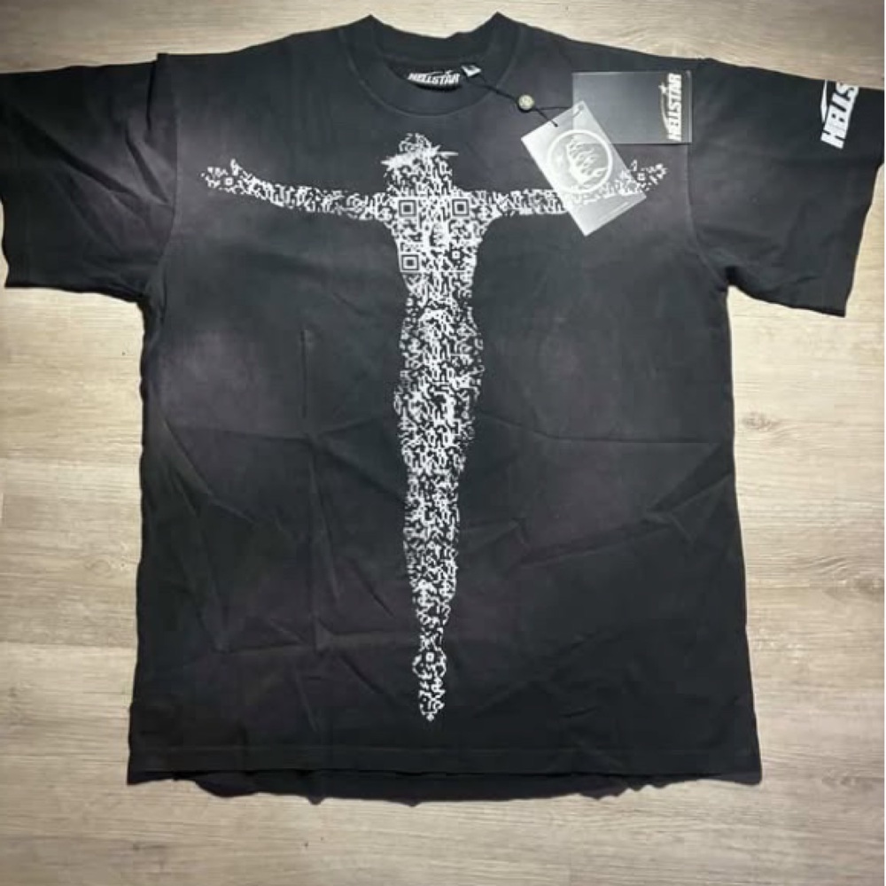 Black Jesus hellstar graphic (with nfc tag reader)